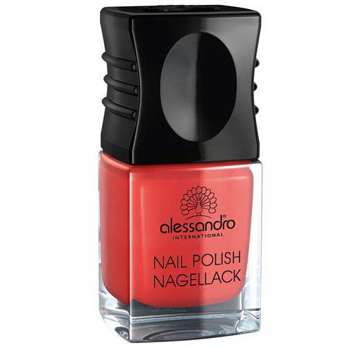 Nail Polish Orange Red 10ml