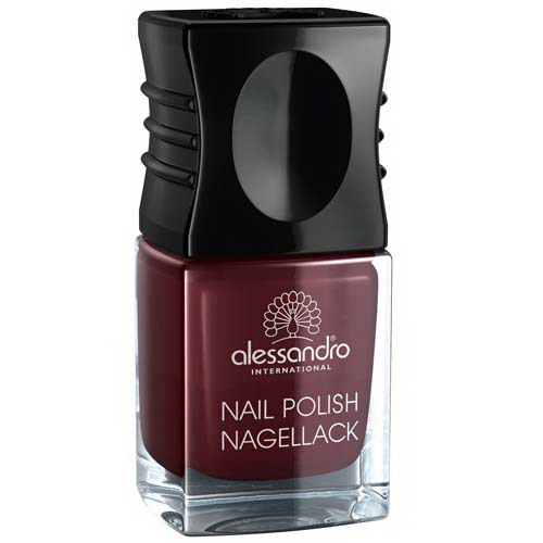 Nail Polish Shiny Aubergine 10ml